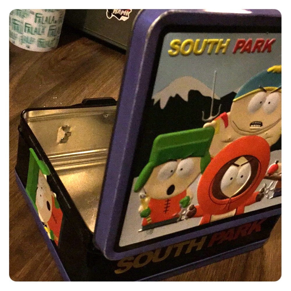 Authentic limited edition South Park lunch box